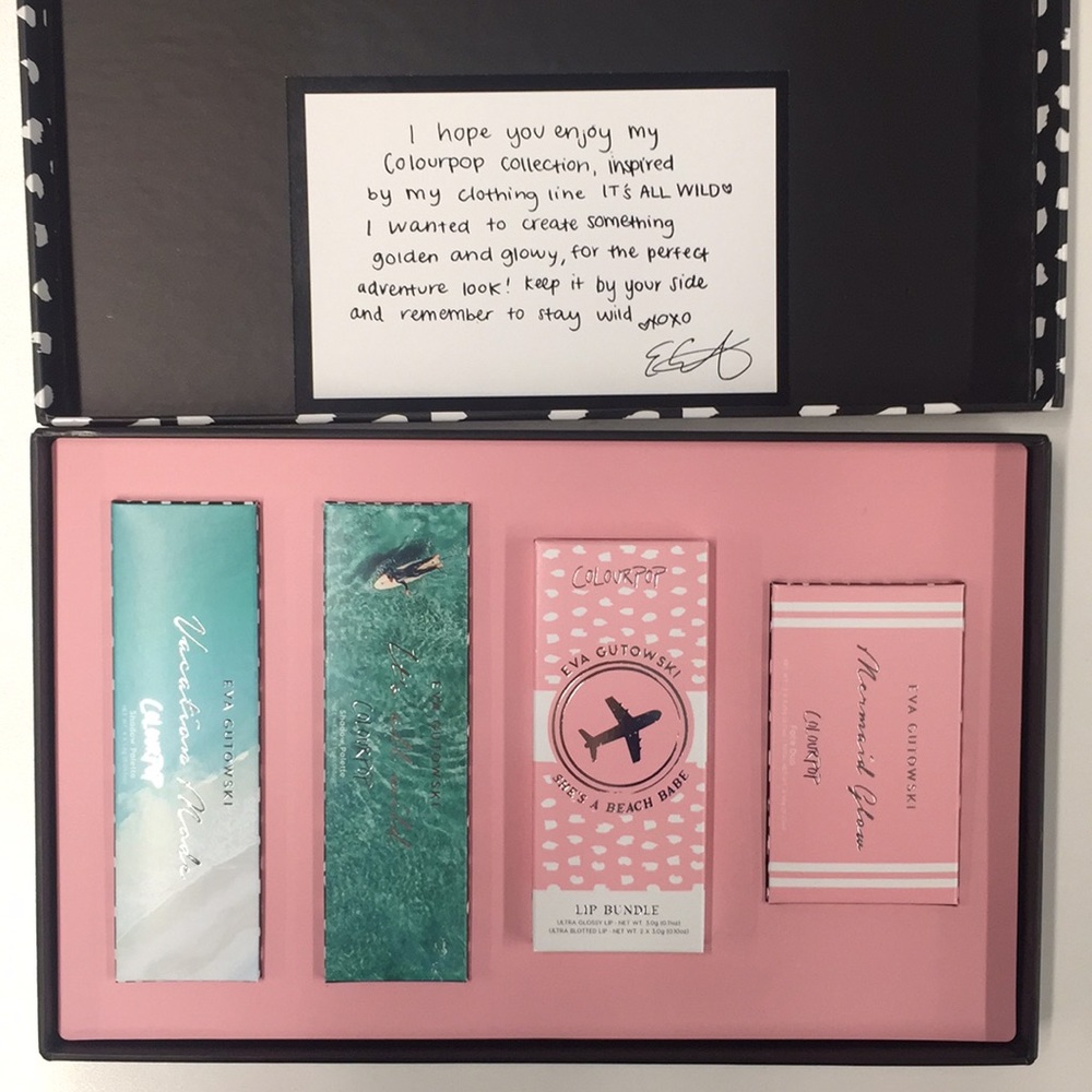 it’s all wild x colourpop bundle set!